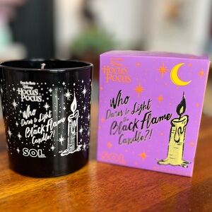 Hocus Pocus Colourpop Black Flame Candle 8oz
